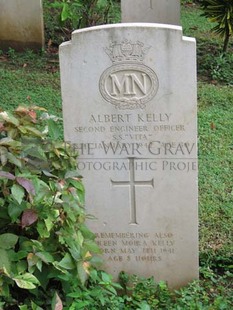 TRINCOMALEE WAR CEMETERY - KELLY, ALBERT